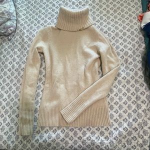 Ann Taylor cashmere turtle neck sweater